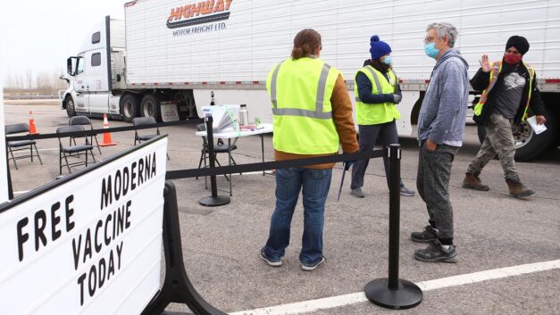 Mandatory vaccinations have arrived – here is how truck drivers and transportation companies are responding.