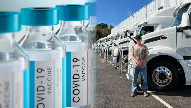 A draft of the vaccine rule has been revealed; trucking is not exempt.