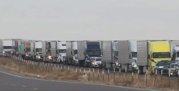 There is a 30-mile traffic congestion for westbound I-40 drivers