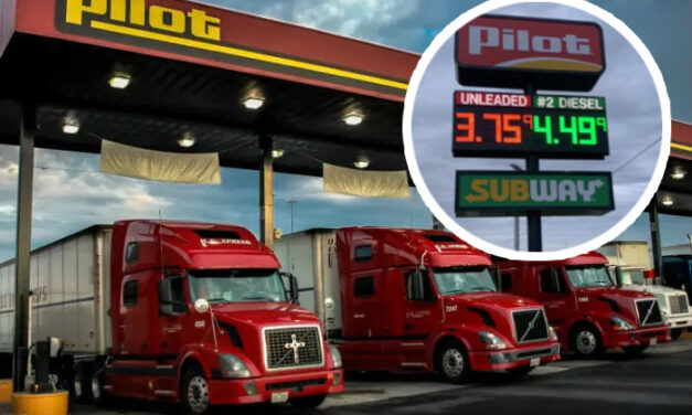 Trucking industry hammered by rising fuel prices and driver shortages.