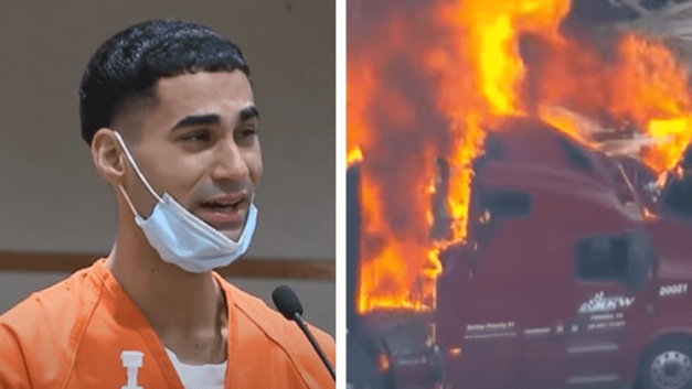 Nearly 1.5 million signatures have been collected on a petition to reduce a truck driver Rogel Lazaro Aguilera-Mederos 110-year sentence