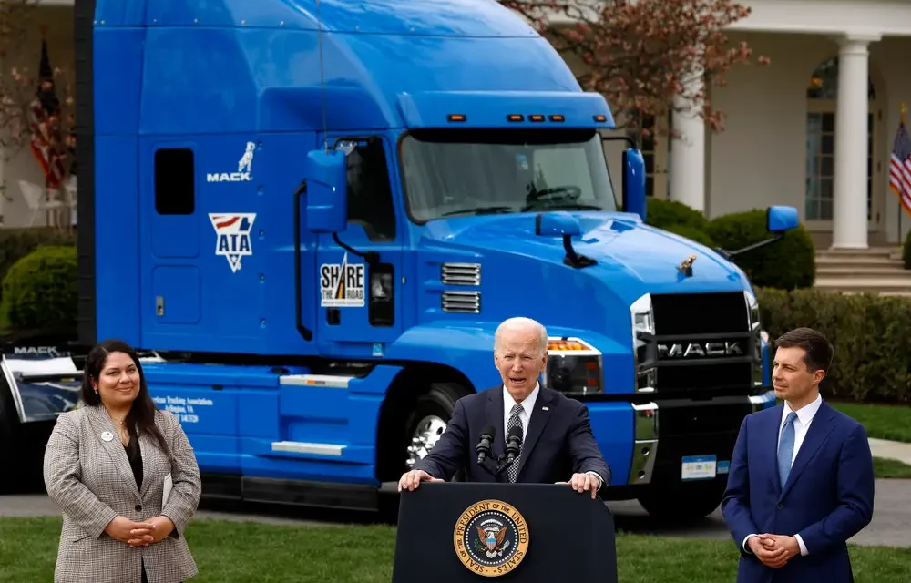 Biden claims that investment bankers ‘could all retire and nothing much would change,’ but if truckers quit, ‘everything comes to a stop.’