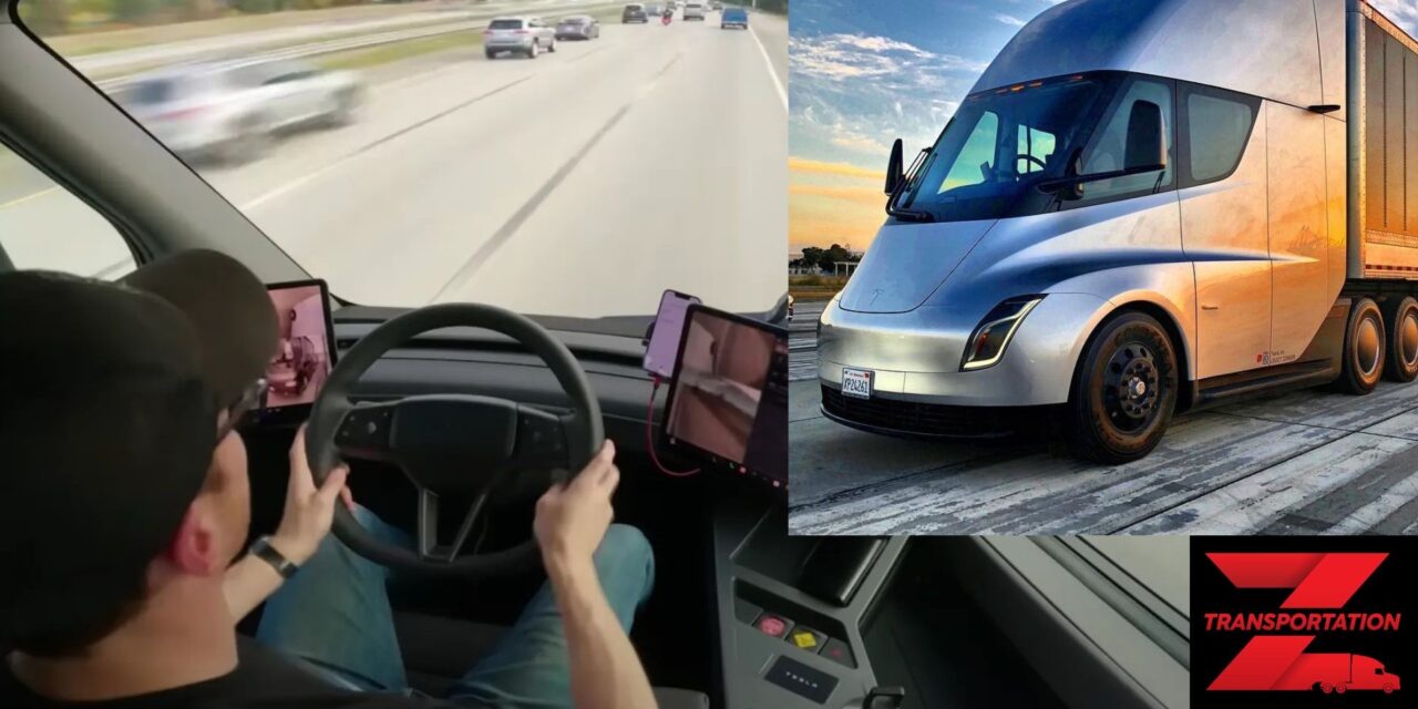 The first trip of Tesla’s Semi Truck. A truck that is worth waiting for!