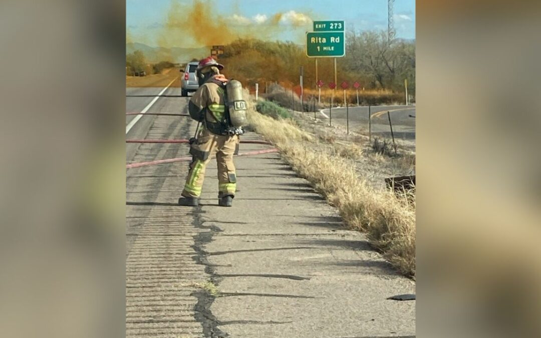 Shelter-in-place order reinstates a hazardous spill on I-10 in Tucson