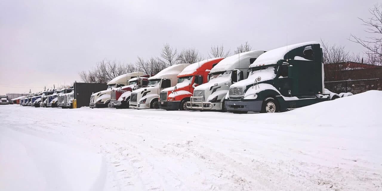 Five most important tips on driving a truck in the winter!