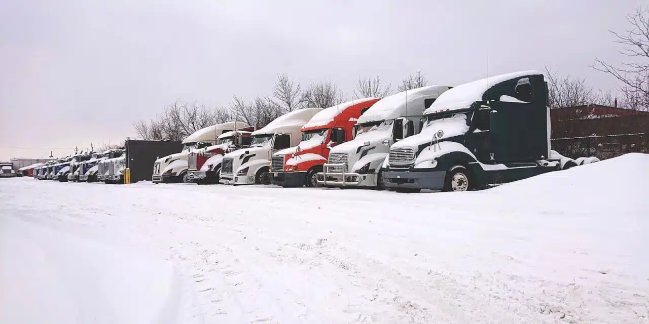 Five most important tips on driving a truck in the winter!