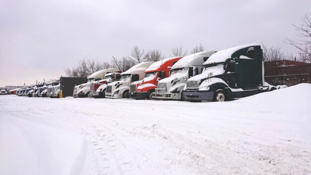 Five most important tips on driving a truck in the winter!