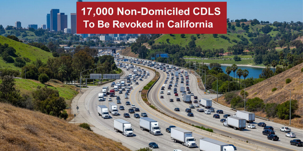 FMCSA Forces California to Revoke 17,000 Non-Domiciled CDLs After Compliance Audit