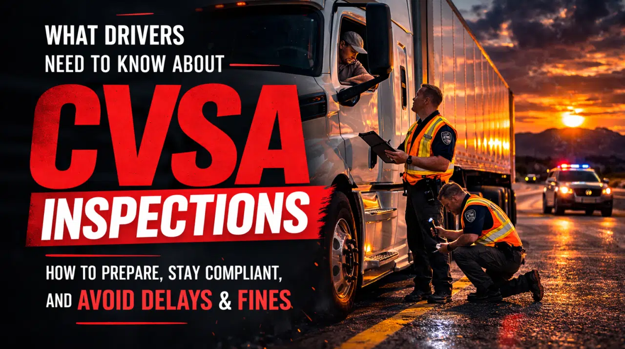 What Drivers Need to Know About CVSA Inspections