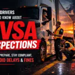 What Drivers Need to Know About CVSA Inspections