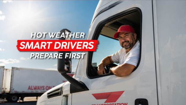 Summer Truck Driving Tips: 10 Ways to Stay Safe in Extreme Heat