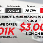 Truck Driver Benefits: Z Transportation Now Offers 401(k) and a $3,000 Sign-On Bonus